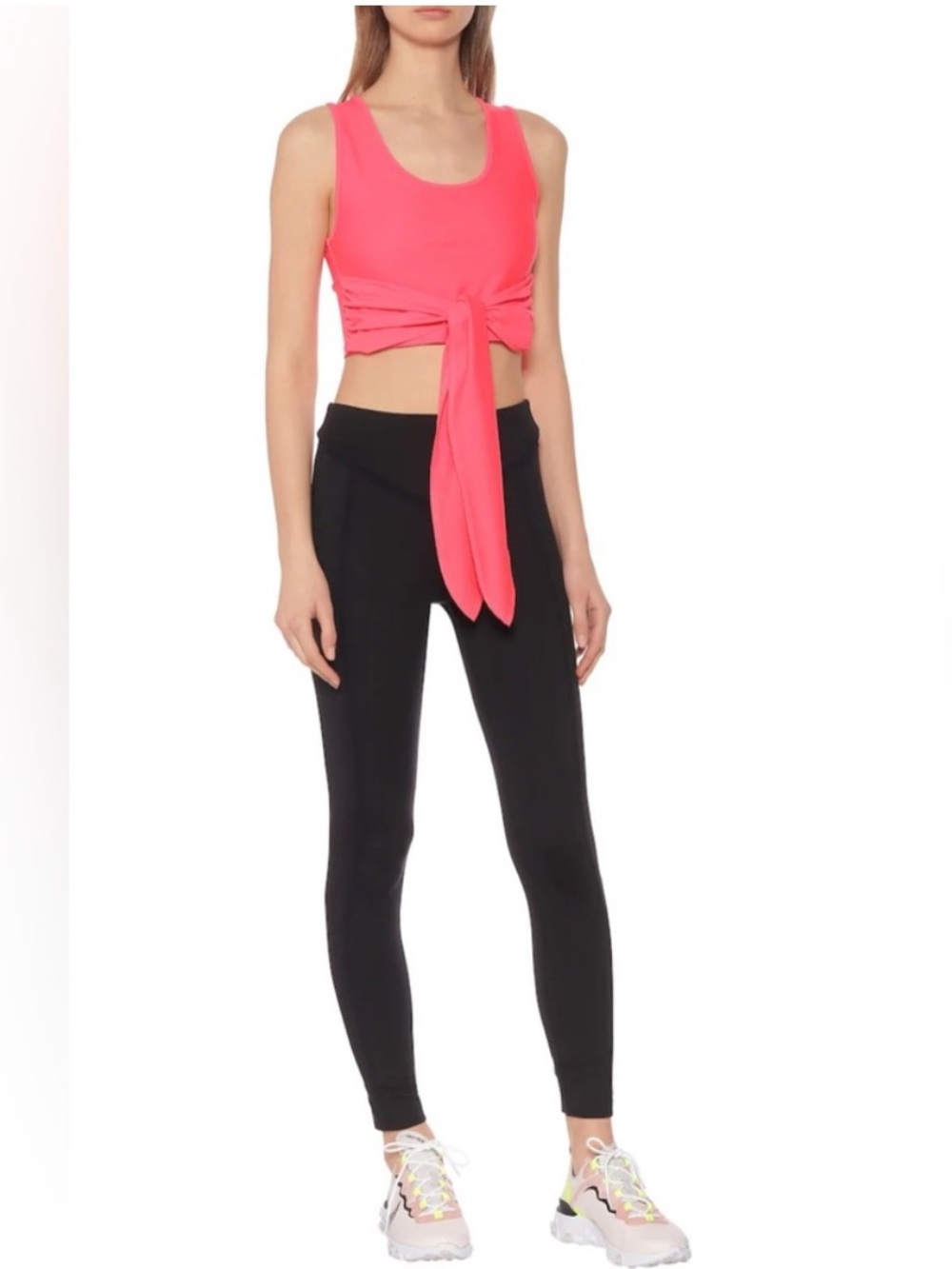 $104 Revolve X Lanston Sport neon-red Axel wrap  tank top M